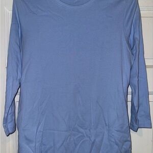 Kim Rogers Light Blue Knit Top